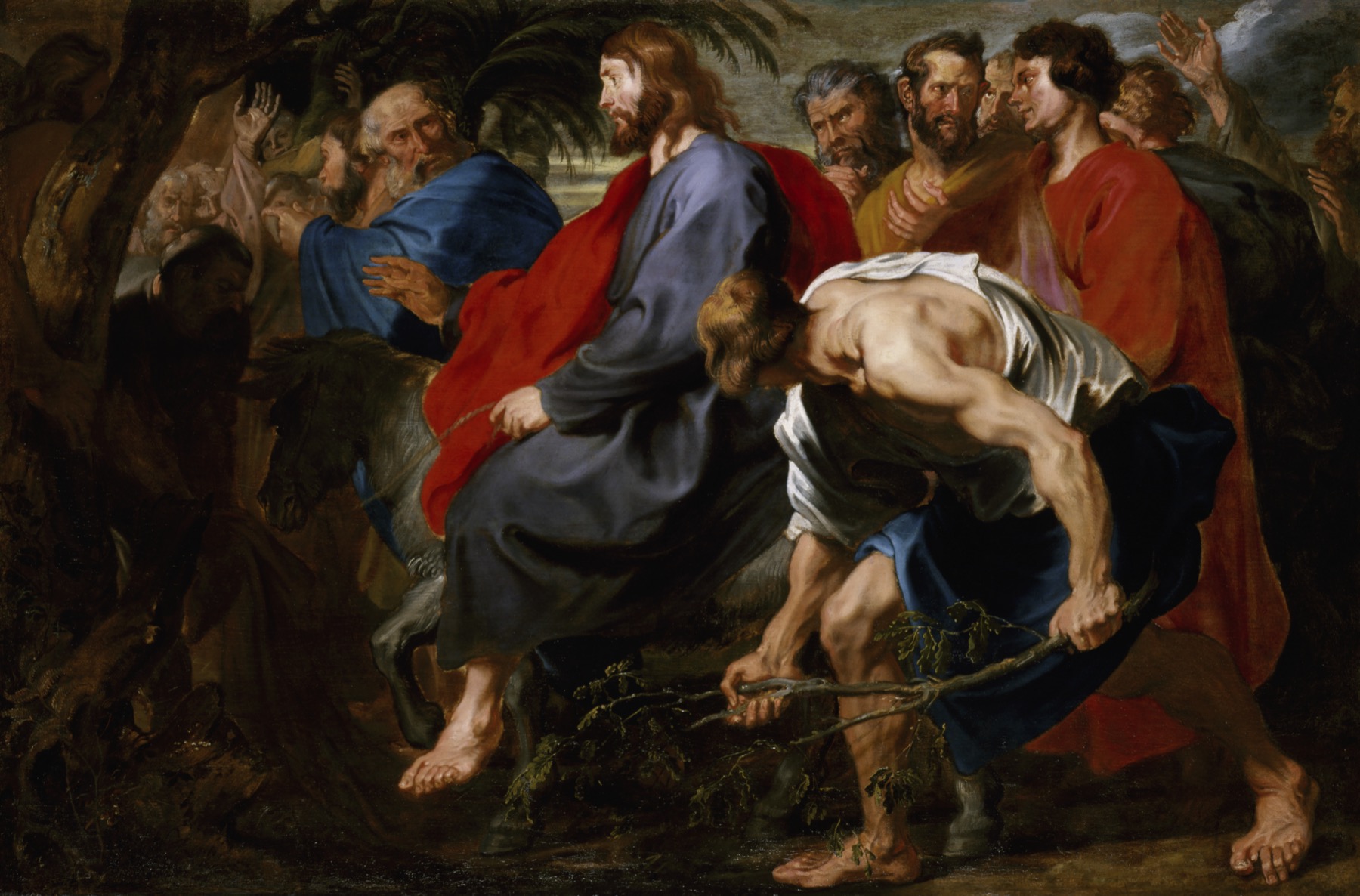 Intenzioni di Messa — L'ingresso di Cristo a Gerusalemme, Antoon van Dyck